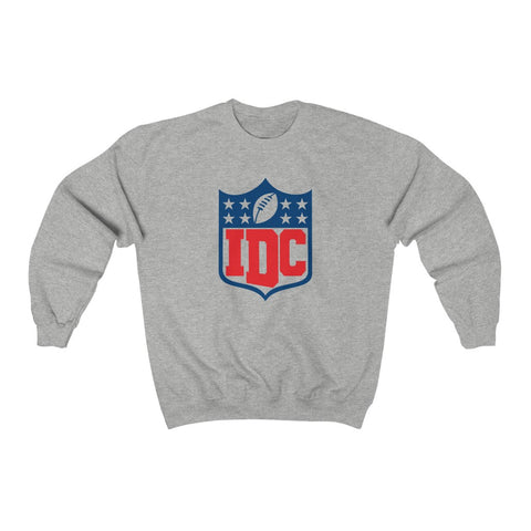 IDC NFL inspired game day superbowl / football - unisex sweatshirt