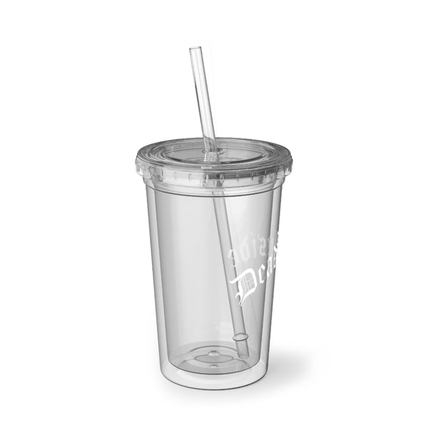 Dead Inside - 16oz clear acrylic tumbler