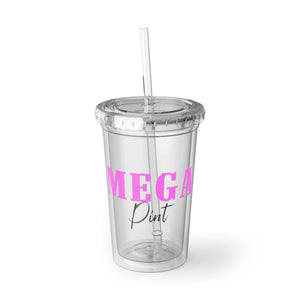 MEGA pint - 16oz clear acrylic tumbler