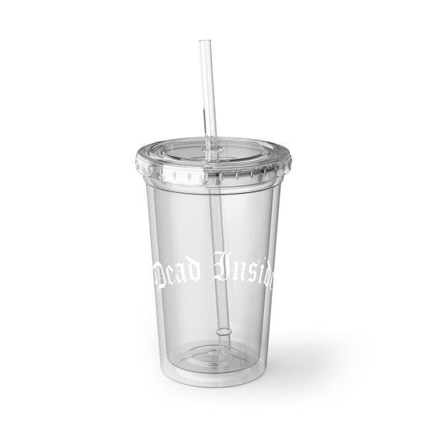 Dead Inside - 16oz clear acrylic tumbler