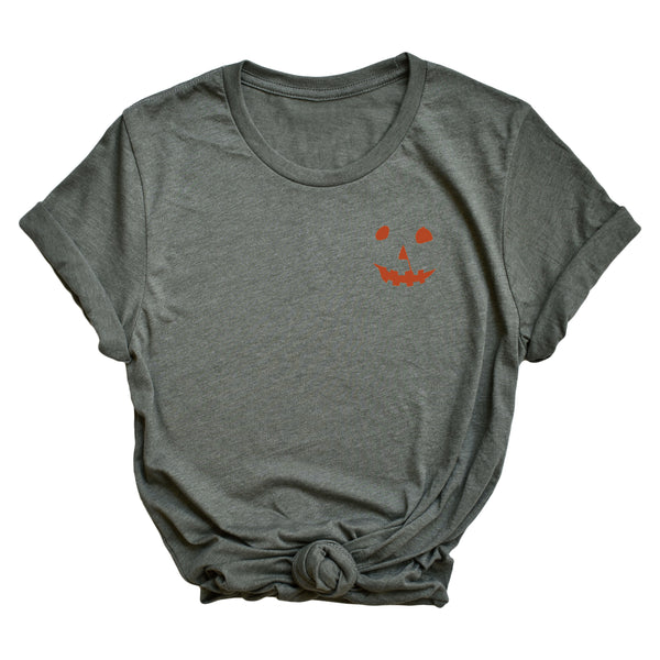 Halloween pocket pumpkin - unisex shirt