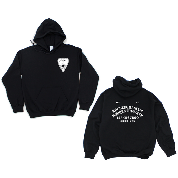 Ouija board & Planchette Hoodie - unisex pullover hoodie