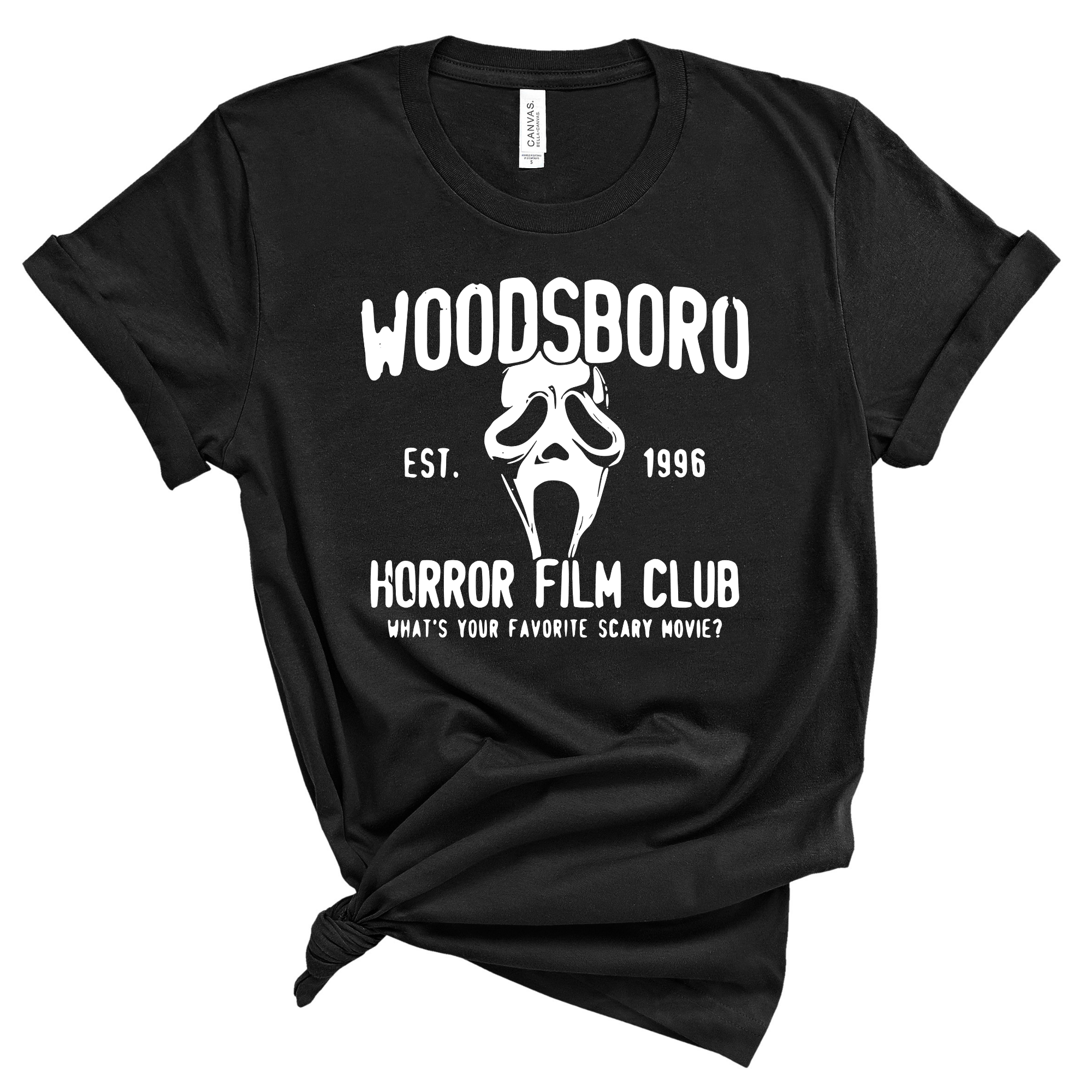 SCREAM Woodsboro Horror Film Club - unisex shirt