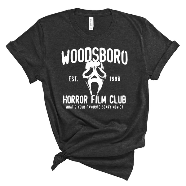 SCREAM Woodsboro Horror Film Club - unisex shirt