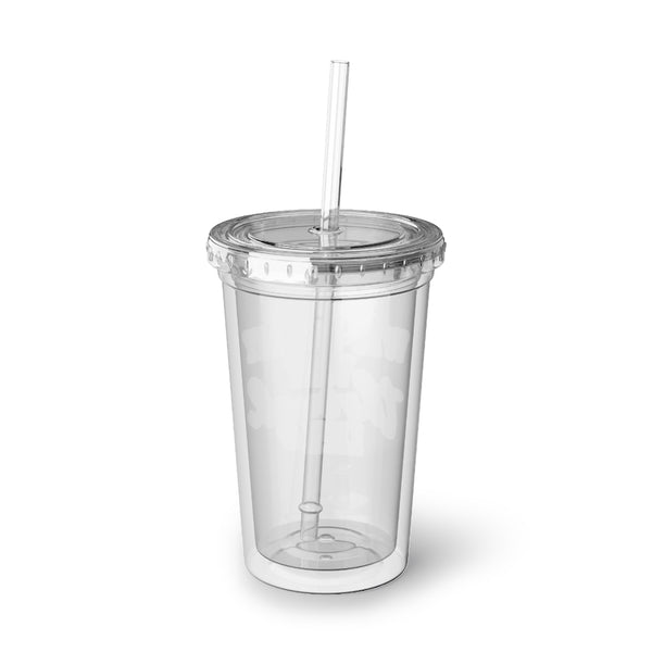 I'm Just WTF-ing My Way Through Life - 16oz clear acrylic tumbler