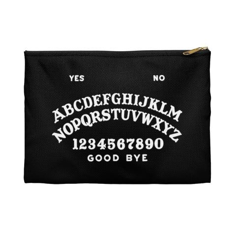 Ouija Board & Planchette - zippered pouch