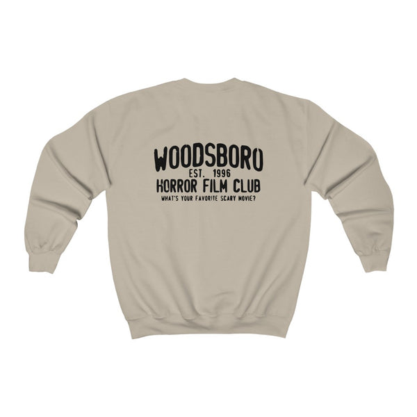 SCREAM pocket / Woodsboro Horror Film Club (front & back) - unisex sweatshirt