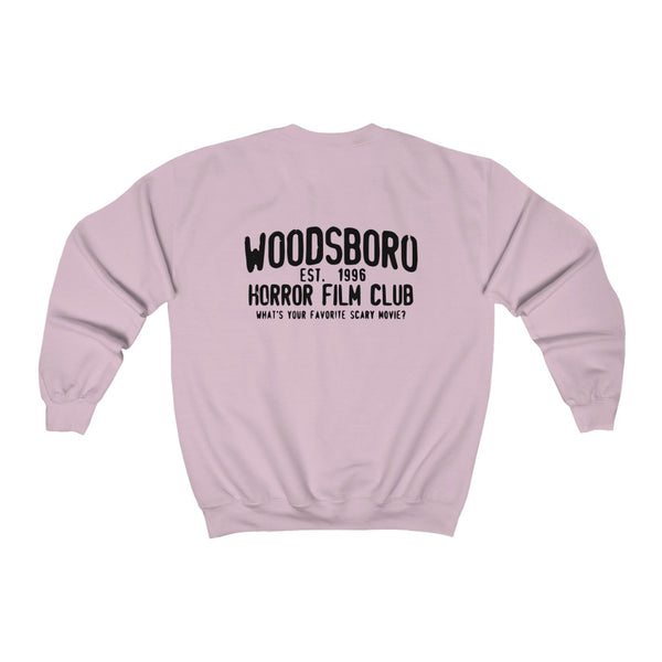 SCREAM pocket / Woodsboro Horror Film Club (front & back) - unisex sweatshirt